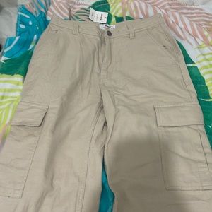 Tan Cargo Pants from Cotton On US 6